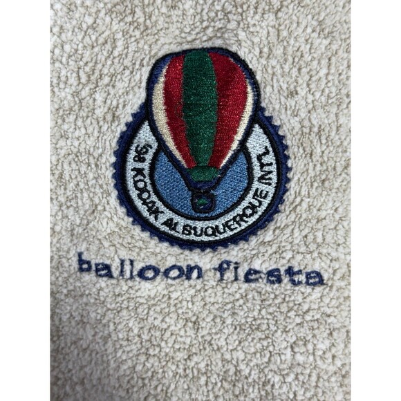 Vintage‎ 1998 Albuquerque New Mexico Balloon Fiesta Quarter Zip Jacket XL USA - Picture 4 of 9